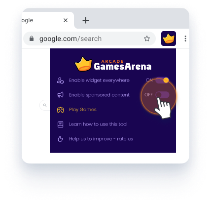 Manage sponsored content